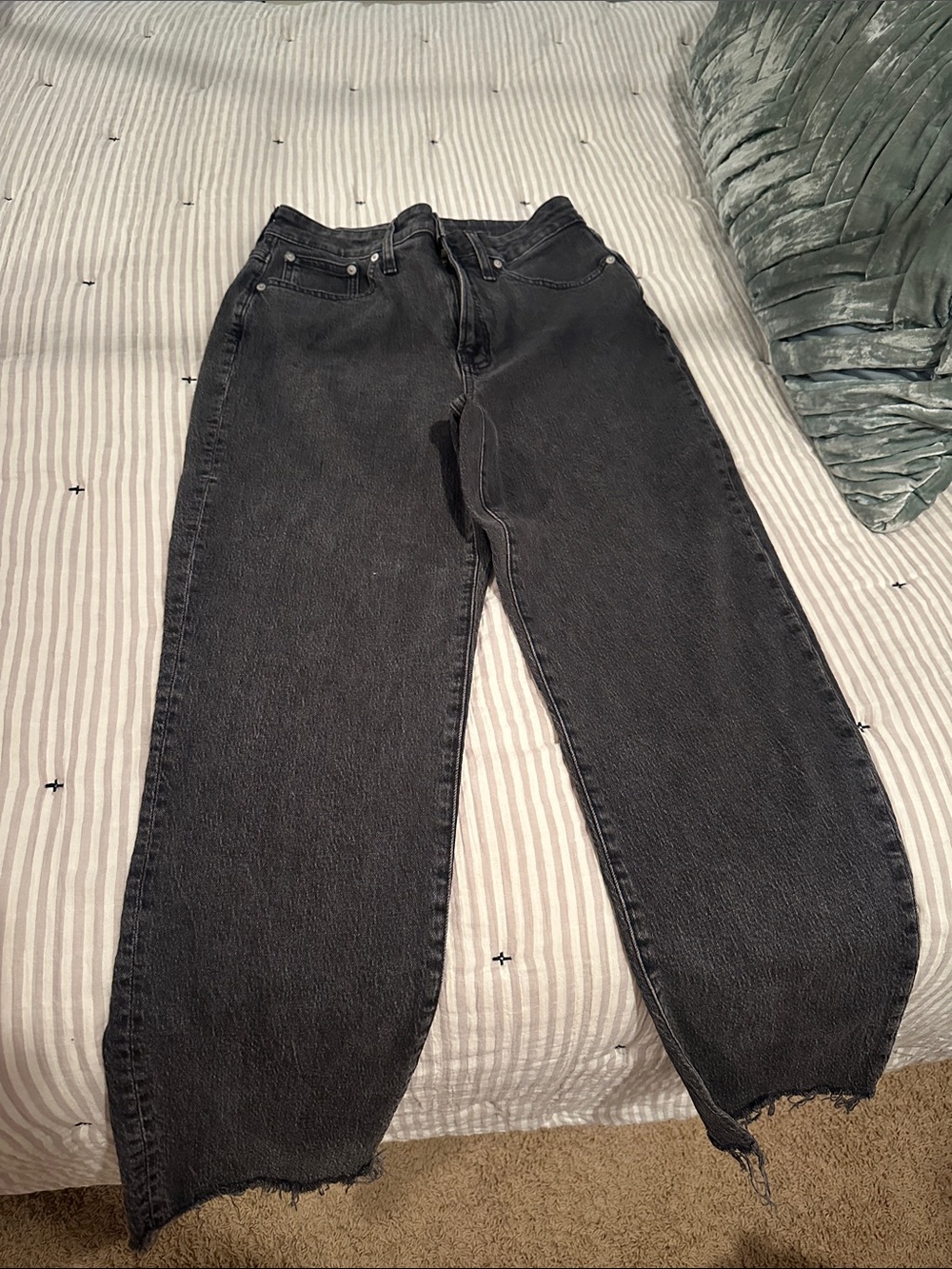 Madewell curvy perfect vintage straight jeans